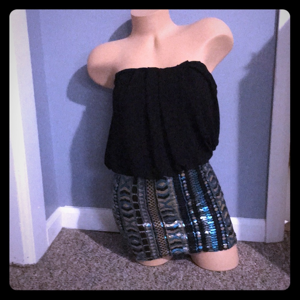 Charlotte Russe Sequence Mini Dress